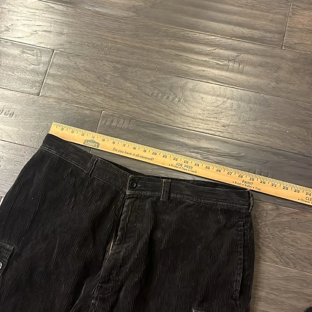Polo Ralph Lauren Corduroy Cargo Pants Vintage Brown Mens Size 40x30